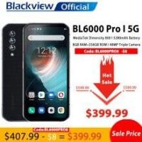 ราคา Blackview BL6000 Pro 5G Smartphone IP68 Waterproof 48MP Triple Camera 8GB RAM 256GB ROM 6.36 Inch Global Version Mobile Phones (Hot Deal) (1005001824742540)