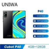 ราคา CUBOT P40 Smartphone 4GB+128GB 6.2 Inch 4200mAh Android 10 Quad Camera 20MP Selfie Mobile phone 4G LTE NFC Cellphones (Hot Deal) (1005002026948080)