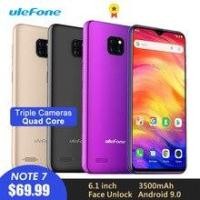 ราคา Ulefone Note 7 Mobile Phone Android 9.0 3500mAh 19.2:9 Quad Core 6.1inch Waterdrop Screen 16GB ROM Dual SIM WCDMA Smartphone (Hot Deal) (4000318188103)