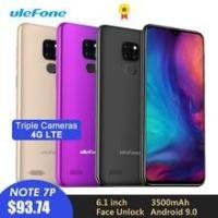 ราคา Ulefone Note 7P Android 9.0 Smartphone 3500mAh 6.1 inch Triple Camera Face ID Quad Core 3GB+32GB 4G Cell Phone Mobile Phone (Hot Deal) (4000322385205)