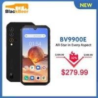 ราคา Blackview BV9900E IP68 Rugged Smartphone 6GB+128GB Waterproof Mobile Phone 48MP Camera Android 10 4G LTE Cellphone 4380mAh NFC (Hot Deal) (1005001868417620)
