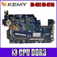 ราคา Z5WAH LA-B161P Mainboard For Acer Aspire E5-531 E5-571 E5-571G E5-571P Laptop Motherboard With i3 CPU DDR3L 100% Fully Tested (1005003800693280)