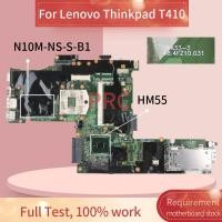 ราคา 63Y1487 Laptop motherboard For Lenovo Thinkpad T410 Notebook Mainboard 09A33-3 QM57 N10M-NS-S-B1 DDR3 (4001156081135)