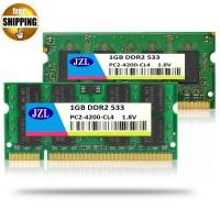 ราคา JZL Laptop Memory Ram SODIMM PC2-4200 DDR2 533MHz 200PIN 1GB / PC2 4200 DDR 2 533 MHz 200 PIN 1.8V CL4 Notebook Computer SDRAM (32575070809)