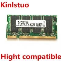 ราคา DDR 512MB PC2700 PC2700S DDR PC 2700 333MHZ CL2.5 RAM Laptop Memory 512 MB (32436927110)
