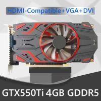 ราคา GTX550Ti Graphic Card 4GB 128bit GDDR5 NVIDIA Computer Gaming Video Cards PCI-Express 2.0 HDMI with Cooling Fan (1005003489106360)