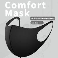 ราคา Cotton MaskProtection Mouth block Black Non-disposable Dust-proof breathable washable หน้ากากคอตตอน กันฝุ่น สามารถซักแล้ (7324809556)