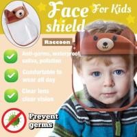 ราคา (พร้อมส่ง)Face Shield Animal (Raccoon) หน้ากากใสกันฝุ่นรอบทิศทางลายสัตว์ (4130774641)