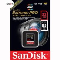ราคา SanDisk Extreme Pro SD Card 32GB ความเร็วอ่าน 95MB/s เขียน90MB/s (SDSDXXG_032G_GN4IN) เมมโมรี่ การ์ด แซนดิส กล้องถ่ายรูป (1433897912)
