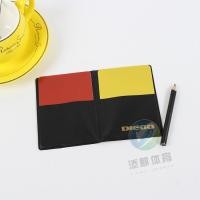 ราคา SportPlus Football Referee Red Yellow Cards กรรมการฟุตบอล ฟุตบอลผู้ตัดสิน โน้ตบุ๊คสีแดงสีเหลืองผู้พิพากษาการ์ด PU (3240840254)