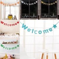 ราคา แบนเนอร์ลาย Welcome สำหรับตกแต่งบ้าน (1725744973)