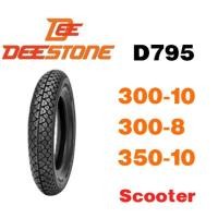 ราคา DEESTONE ยางนอกมอเตอร์ไซค์ 300-10 , 300-8 , 350-10 DS SCOOTER เวสป้า (5227312464)
