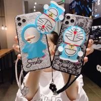 ราคา Samsung galaxy J3 J5 J7 A3 A5 A7 2017 J3 J5 J7 Pro Lace Doraemon Phone Case With Lanyard (3415580936)