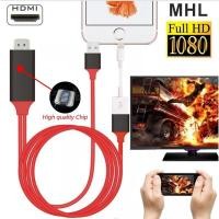ราคา สาย HDMI 3in1 สายHDMIต่อทีวี 1080P ต่อมือถือออกทีวี HDTV Mobile Phone (4170509491)