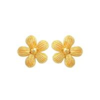 ราคา Prima Gold ต่างหูทองคำ 99.9% รูปดอกไม้ 111E1466-18 (6531150419)