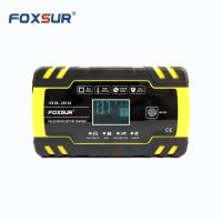 ราคา FOXUSR เครื่องชาร์จแบตเตอรี่ 12V8A 24V4A แอมป์ 6Ah-150Ah เครื่องชาร์จ เครื่องซ่อมแบตเตอรี่อัจฉริยะ แบตเตอรี่รถยนต์ (5258195477)