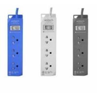 ราคา Anitech H023 ปลั๊ก มอก. ปลั๊กไฟ รางปลั๊กไฟ 3ช่อง 1สวิตซ์ 2เมตร (5441755116)