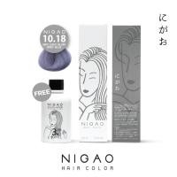 ราคา NIGAO สีผมนิกาโอะ สีเทาเงิน 10.18 บลอนด์สว่างพิเศษประกายเทาเหลือบน้ำเงิน (8702751568)