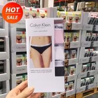 ราคา calvin klein กางเกงในผู้หญิง ck 1กล่อง 3ตัว กางเกงในแบรนด์แท้100% เนื้อผ้าฝ้ายใส่สบาย สีและแบบตามภาพ (3045756973)