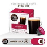 ราคา NESCAFE DOLCE GUSTO เนสกาแฟ โดลเช่ กุสโต้ แคปซูลกาแฟ AMERICANO อเมริกาโน่ แคปซูลกาแฟคั่วบด 16 แคปซูล 1 กล่อง (4647614151)