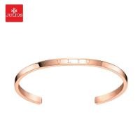 ราคา JULIUS กำไลข้อมือผู้หญิง รุ่น JA-BL2 สแตนเลสแท้ สีโรสโกลด์ สลักโลโก้จูเลียสหรูหรา แบรนด์เกาหลีแท้ 100% (2918952302)