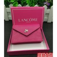 ราคา Lancome กระเป๋าสตางค์สีแดงกุหลาบ (2816730555)