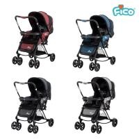 ราคา Fico รถเข็นเด็ก รุ่น Striker: A106 เปลี่ยนเป็นเปลโยกได้ เข็นได้ 2 ทิศทาง สินค้าพร้อมส่ง (5026083538)