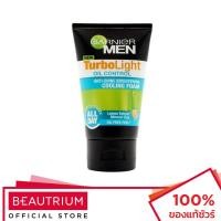 ราคา GARNIER Men Turbolight Oil Control Anti-Shine Brightening Cooling Foam โฟมล้างหน้า 100ml (1755647929)