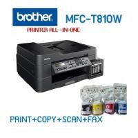 ราคา BROTHER MFC-T810W (Print / Copy / Scan / Fax) แท็งค์ศูนย์**หมึกพรีเมี่ยมเกรด A**(จำกัด 1 เครื่อง ต่อคำสั่งซื้อ) (1942380442)