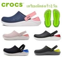 ราคา （พร้อมส่ง）ขาย crocs Literide พรีเมี่ยมของแท้รองเท้า (อย่างเป็นทางการ)รองเท้าชายหาด (3813735475)