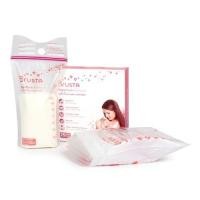 ราคา [7ลดเพิ่ม10%] Brusta ถุงเก็บน้ำนม 3 ล็อค ถุงเก็บน้ำนมแม่ 8 Oz. (25ถุง/กล่อง) ถุงเก็บนม ถุงเก็บนมแม่ ถุงใส่นม ถุงใส่นมแม่ (1029155337)