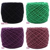 ราคา เชือกฟอก สีล้วน เชือกฟอกถักหมวก เชือกฟอกถักกระเป๋า (2171375403)