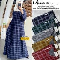 ราคา Mischa 4 Gamis ชุดเดรสยีนส์ผ้ายืดขนาดใหญ่ Ld To 140 ซม. 4 ลิตร 5 ลิตร (3381172558)