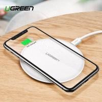 ราคา UGREEN ที่ชาร์จไร้สายสีเขียวสําหรับ iPhone X XS Max XR Samsung S10 S9 Note 9 8 (4086263467)