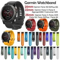 ราคา สายนาฬิกาซิลิโคน สำหรับ Garmin Fenix 6 / Fenix 6S Strap / Fenix 5plus / Forerunner 945 /Fenix 5X / 5X plus / Fenix 6X (2772868289)