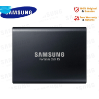 ราคา Samsung ไดรฟ์ภายนอก T5 HDD SSD 250GB 500GB 250G 500G USB 3.1 T5 1TB 2TB ขนาดพกพาสำหรับแล็ปท็อป คอมพิวเตอร์ (4287995876)