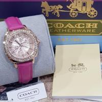 ราคา Coach นาฬิกาข้อมือสไตล์ดั้งเดิมแฟชั่นสตรี (4282450824)
