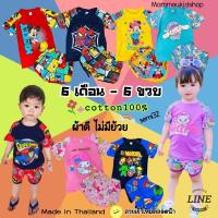 ราคา ชุดเด็กสกรีนลายการ์ตูน poko /6ด.-7ขวบ (อัลบั้ม2) คอตตอนแท้100% สกรีนแน่น ผ้านุ่ม ไม่บาง (2636436037)