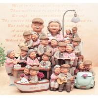 ราคา พร้อมส่งตุ๊กตาเรซิ่นตายายตกเเต่งบ้าน‍ ‍ (3933033164)