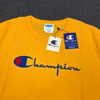 ราคา เสื้อยืดปักลายโลโก้ Champion สีฟ้าสีเหลือง (3685742235)