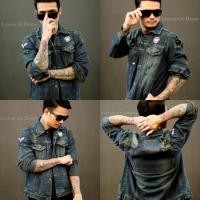 ราคา Levis เสื้อแจ็คเก็ตยีนส์แต่งรอยขาด 2019 (3019421909)