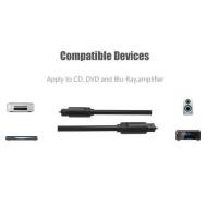 ราคา I7D Vention Optical Fiber Audio Toslink อุปกรณ์สายเคเบิ้ลเชื่อมต่อเสียงดิจิตอล Spdif Od: 5มม.1ม.สีดํา (3011060693)