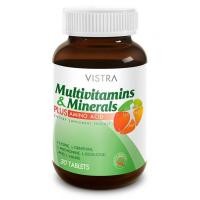 ราคา Vistra multivitamin & minerals plus Amino Acid 30 เม็ด (705739885)
