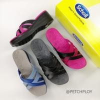 ราคา (1F-2384) Scholl รองเท้าสกอลล์ผู้หญิง ของแท้ รุ่น Cindy ซินดี้ รหัส 1F-ฺ2384 (1889344808)