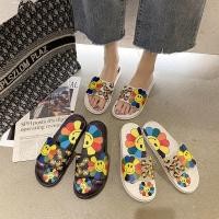 ราคา รองเท้าแตะใส่ในบ้านสไตล์ฤดูร้อนของผู้หญิงแฟชั่นน่ารักบ้านนักเรียนห้องน้ำรองเท้าแตะกันลื่น รองเท้าใส่เดินในบ้าน แฟชั่น (3288462753)