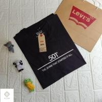ราคา เสื้อยืดแขนสั้นพิมพ์ลาย Levis 501 Bm Original Meriah แฟชั่นผู้ชาย (3286528851)