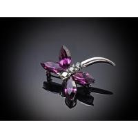 ราคา เข็มกลัดคริสตัล Swarovski รหัสรุ่นSS-BR0066-CH (2333807027)