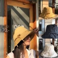 ราคา หมวกบักเก็ต หมวกโบว์ หมวกผูกคาง หมวกผูกเชือก หมวกผ้าปีกกว้าง 170.-พร้อมส่ง (1893274522)