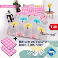 ราคา ชุดเครื่องนอนผ้าฝ้าย T30 King ขนาด 180x200 X 30 ซม (2922747717)