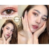 ราคา คอนแทคเลนส์ ✨ขนาดมินิ ✨Brown✨Lightly Modern (Luxzylens) (2703042345)